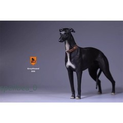 MrZ 1/6 Greyhound Pet Dog Animal Model Resin Figure Decor Toy Ornament Accessory