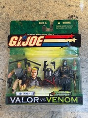 2004 Hasbro G.I. Joe – Valor vs Venom Action Figures – Duke & Cobra Commander