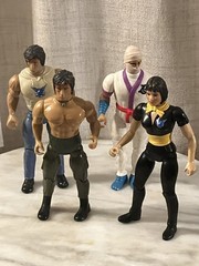 Vintage Rambo The Force Of Freedom Action Figure 7” Coleco lot of 4