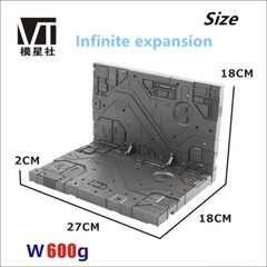 Machical Chain Case Nest Background Board Base for Transforming Action Figures