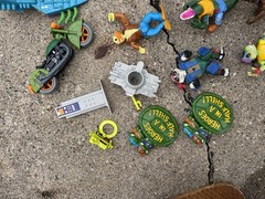 Teenage Mutant Ninja Turtles Lot of Vintage Collectible Figures & Accessories