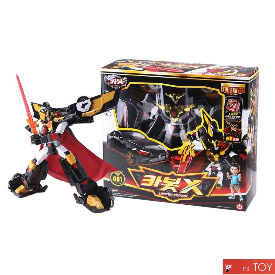 Hello Carbot The Braves CARBOT X Black Edition Cape Ver. Transformer Robot 2026