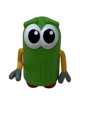 Fisher Price StoryBots Action Figures Netflix Series Set of 3 Green Yellow Red