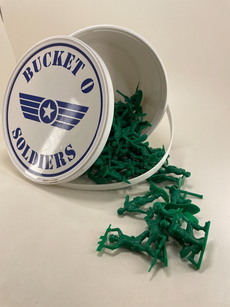 Disney Pixar Toy Story Bucket O Soldiers Used*