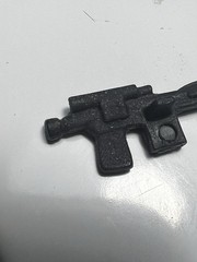 VINTAGE KENNER STAR WARS 1977 BLACK V2 IMPERIAL STORMTROOPER BLASTER GUN