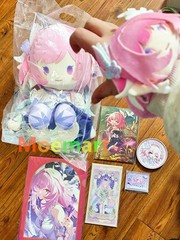 Official miHoYo Honkai: Star Rail Phainon Mydei Cyrene Plush Doll Stand Keychain