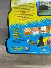 Family Guy Brian Action Figure Crazy Interaction World Dog Animated TV 2011 F3