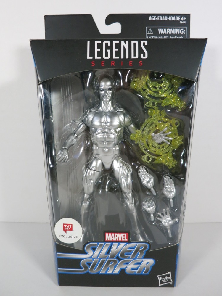 2017 Hasbro Marvel Legends Fantastic Four SILVER SURFER Walgreens Exclusive NEW
