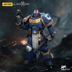 1PCS JOYTOY Warhammer 40K 1/18 Action Figure Ultramarines Titus Guilliman Model