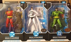 McFarlane Batman Rainbow/Colored Suit /Golden Age Red Platinum Lot