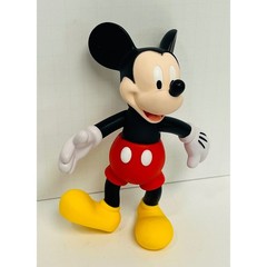 Disney Mickey Mouse 7″ Red Black Yellow Poseable Plastic Action Figure 2023