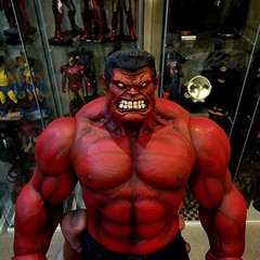 Custom 1/6 General Thunder Bolt Ross Red Hulk Harrison Ford KO Hot Toys body