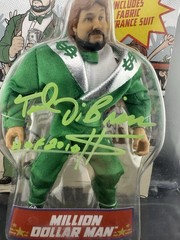 2022 WWE Mattel Superstars Series 3 Million Dollar Man Ted DiBiase Signed Case