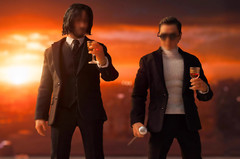 AT custom 1/12 John Wick Keanu Reeves &Kane Raymond 6″ Collectible Action Figure