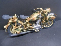Ultimate Soldier 1:6 WWII Custom German Motorcycle Camo Dragon BBI GI Joe DID