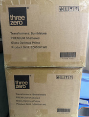 In Stock New Threezero Premium Shattered Glass Optimus Prime 19in Action Figure