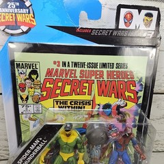 Marvel Universe Comic Packs Secret Wars Spider-Man Thunderball 2 Pk 3.75″ Figure