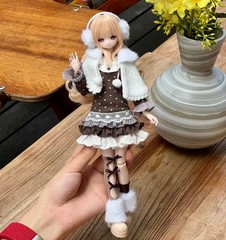 Pre-Sale 6Pcs Saturday Girls Cutie 7.9In Bjd 1/6 Dressable Action Figures Gift