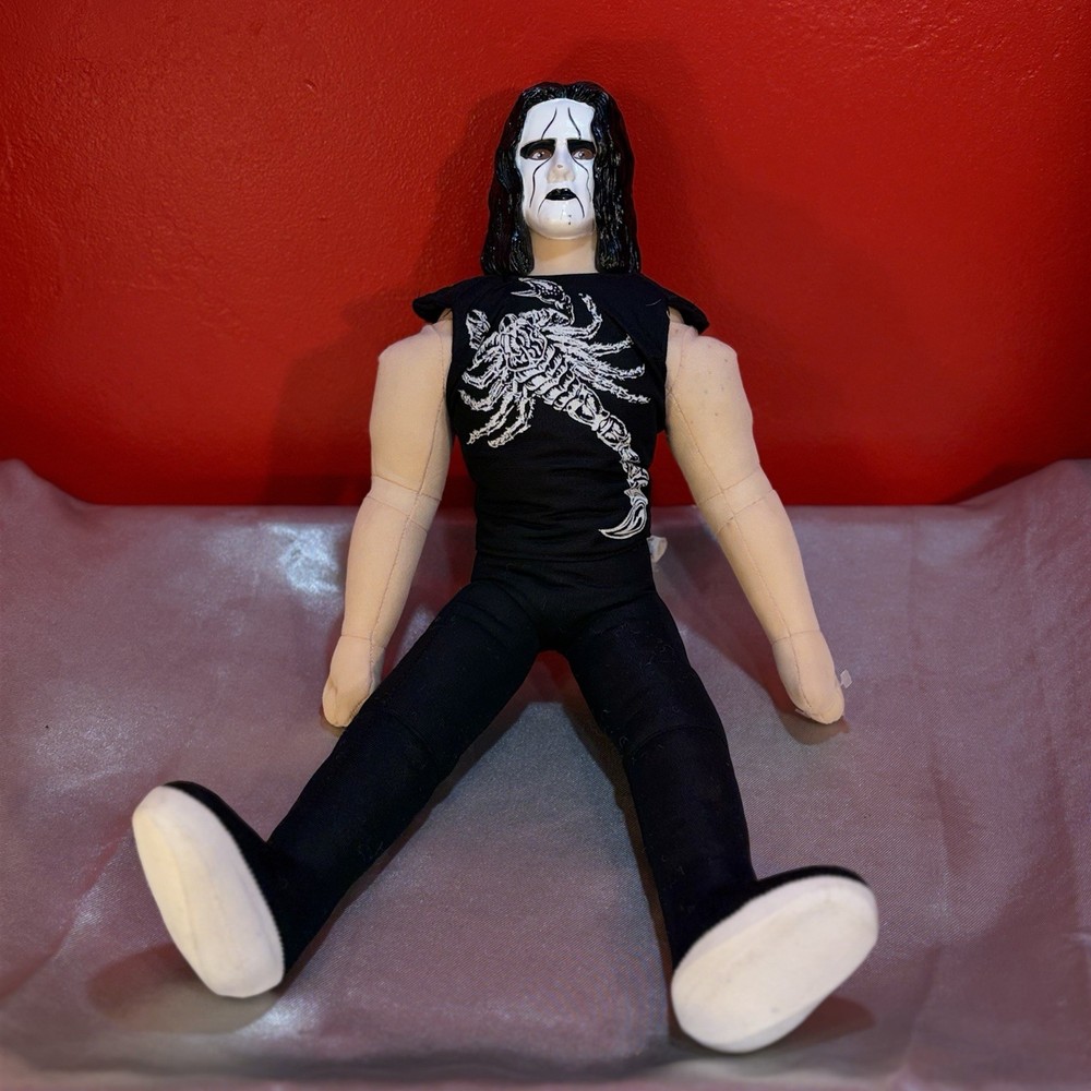 VINTAGE 1998 WCW STING WRESTLING STEVE BORDEN 19 In