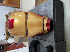 AUTOKING Iron Man 1:1 Helmet Wearable Voice-control Deformed Mask Cosplay