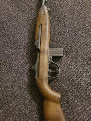 Vintage Dong San cmc m1 carbine die cast metal Toy. Q1