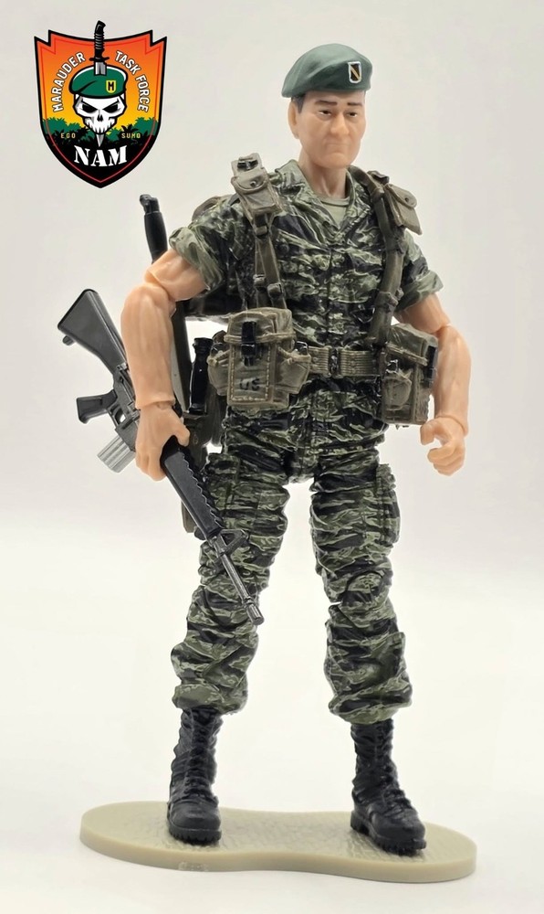 Marauder Task Force 1:18 Green Beret Rifleman Vietnam KS A-TEAM Exclusive