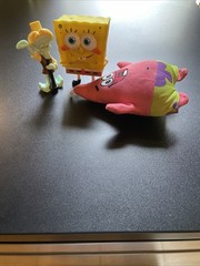 Nickelodeon SpongeBob SquarePants Squidward & Patrick Lot of 3 Figures