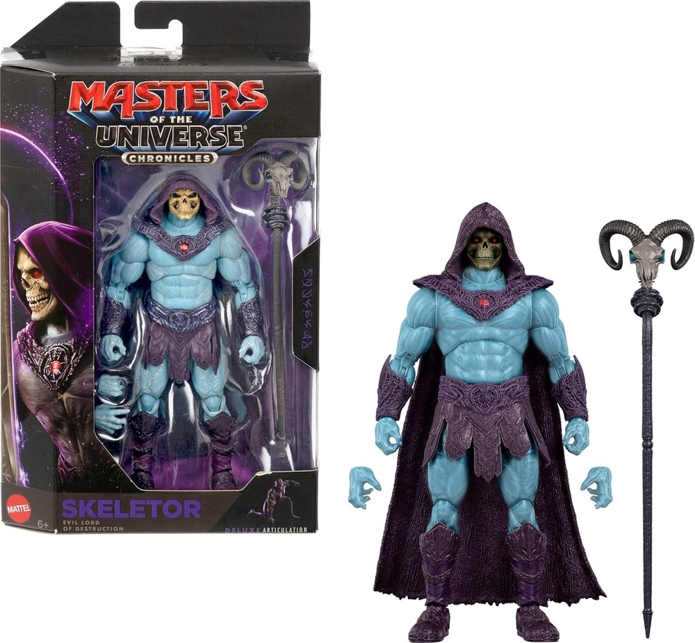 MOTU 2026 Masters of The Universe Chronicles Deluxe Edition SKELETOR Figure NEW