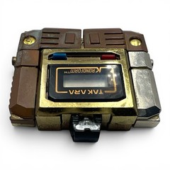 Takara Kronoform Watch Gold Brown Chrome 1983 Robot Transformers Untested VTG