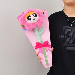Powerpuff/Girls Series Plush Toy Creativity Artificial Flowers Stuffed Toy Gift