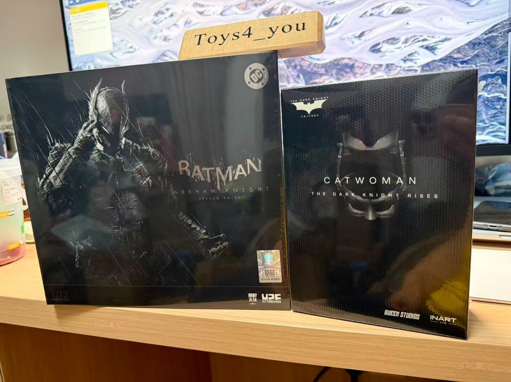 NEW In Hand LPZZ 1/12 Arkham Knight UPF & Inart Catwoma Set of 2 Action Figure
