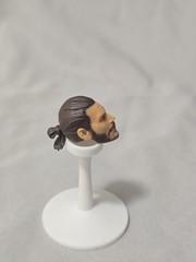 Valaverse The Black Action Force Vane Male Head 6″ Custom Fodder 1/12 Scale