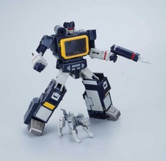Transformation SD01 SD-01 K.0 Newage H21 Soundwave 10cm With Tape Toy Figure