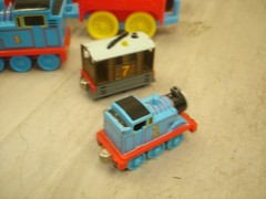 Lot of Tomy Thomas the Train plastic and die cast