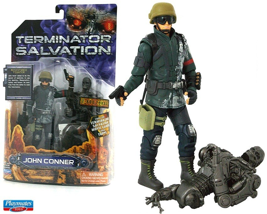TERMINATOR Salvation JOHN CONNOR Action Figure t-1000 2 judgment day conner T2