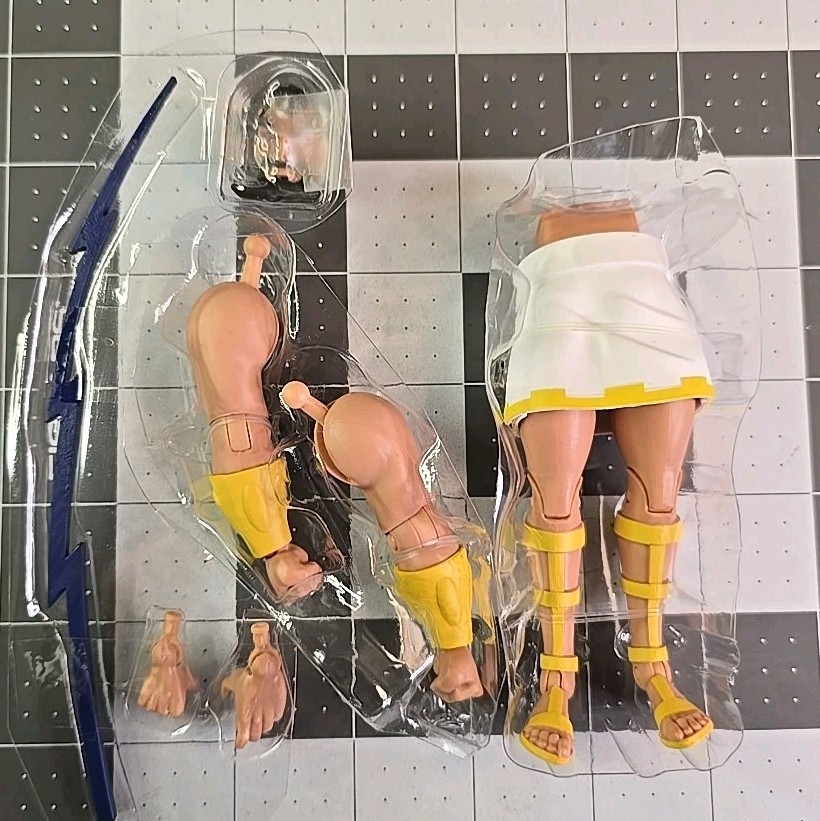 McFarlane DC Batman Animated Series MAXIE ZEUS BAF parts HEAD HANDS ARMS & LEGS