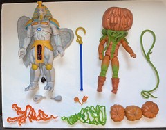 Power Rangers Lightning Collection Monsters King Sphinx + Pumpkin Rapper USED