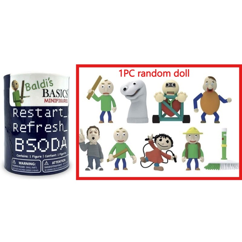 1PCS Random Baldi’s Basics in Education and Learning‌ 2.5″ Surprise Box Figure