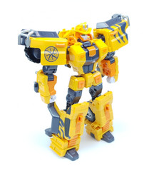 [Glober] Metal Cardbot S Gold SUV Transformer Robot Toy 2025 Korean Animation