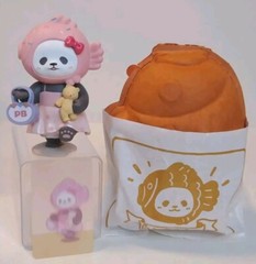 PLANET BEAR Mini Taiyaki PanPan Series 1 MAIDEN 🐼🛍 Panda PVC Figure NEW
