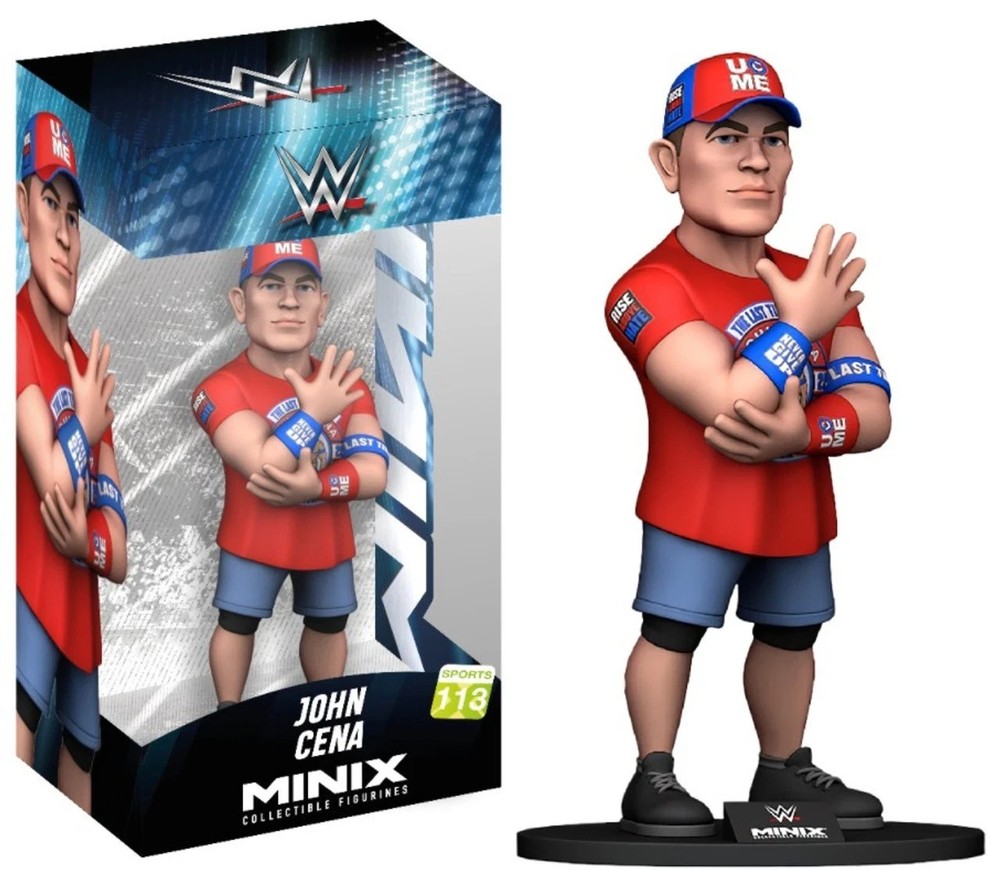 Minix Collectible Figurines John Cena #113 WWE Wrestling 5 inch Vinyl Figure