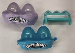 Lot Of 141 Mixed Hatchimals Colleggtibles: Purple, Gold, Silver, Green, Wings +