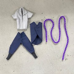 PB-SAS-SET: 1/12 Custom Fabric Outfit for Bandai SHF Sasuke Uchiha Figure