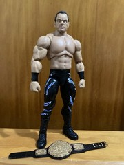 WWE Custom Mattel Ultimate Edition Chris Benoit Wrestling Figure WrestleMania XX