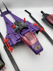 Vintage GI Joe Cobra Mamba 99% Complete 1987 Hasbro Vehicle Gyro Viper Figure