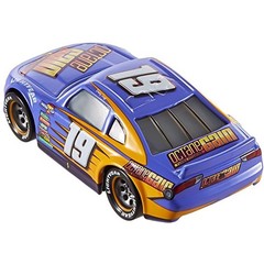 2Pcs Disney Pixar Cars No.19 Bobby Swift Hauler Truck & Car1:55 Diecast Toys Set