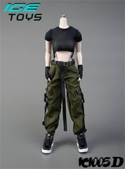 ICE TOYS IC1005 1/6 Vest & Cargo Pants Clothing Model Fit 12in Body Figures