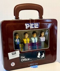 PEZ “The Office” Set-Dunder Mifflin Briefcase (Michael Jim Dwight Pam) BRAND NEW