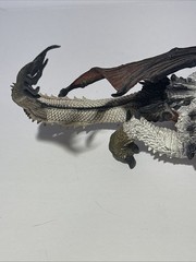 McFarland Dragon Action Figure Fire Clan Adjustable Head Tail Arm Fire Dragon