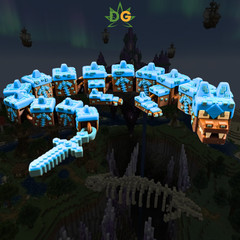 Articulated Earth Dragon Flexi – 3D Printed Pixelated Dragon Figure